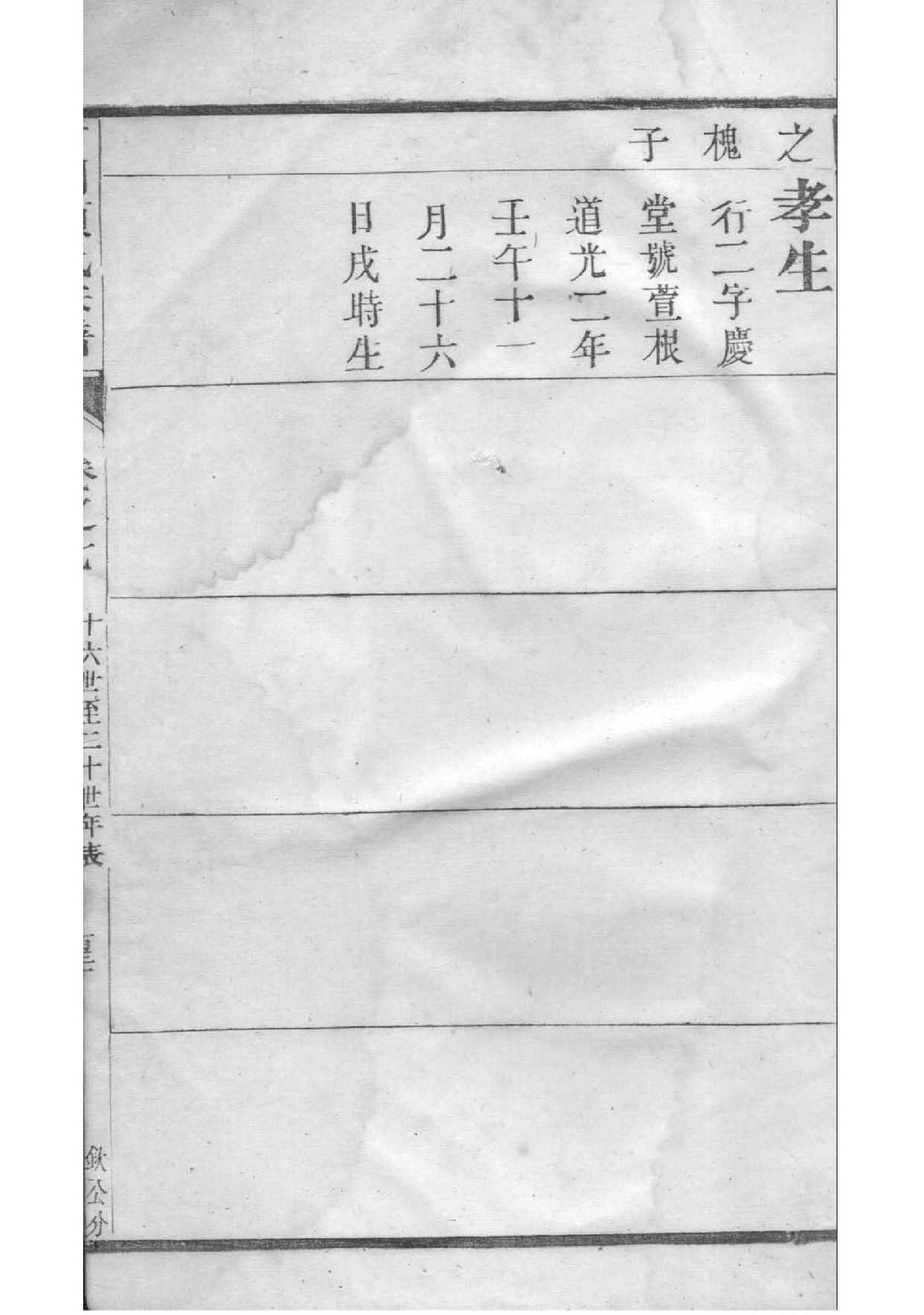 曹雪芹的家族谱