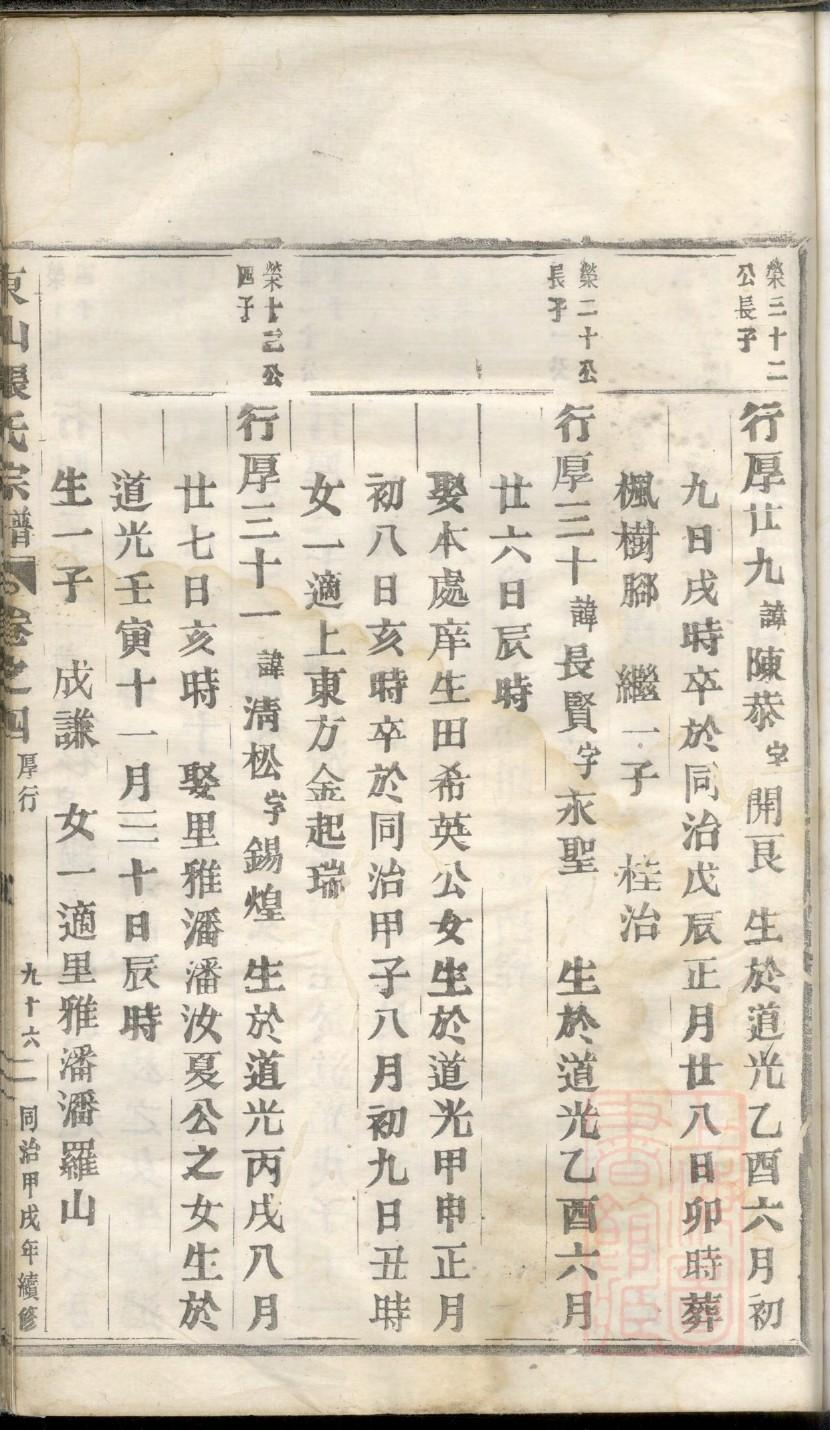 萧氏家谱字辈一览表