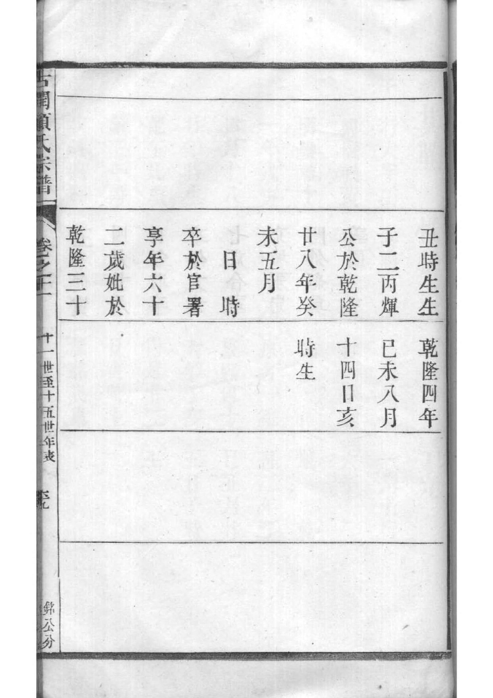 宗政氏族谱字辈书