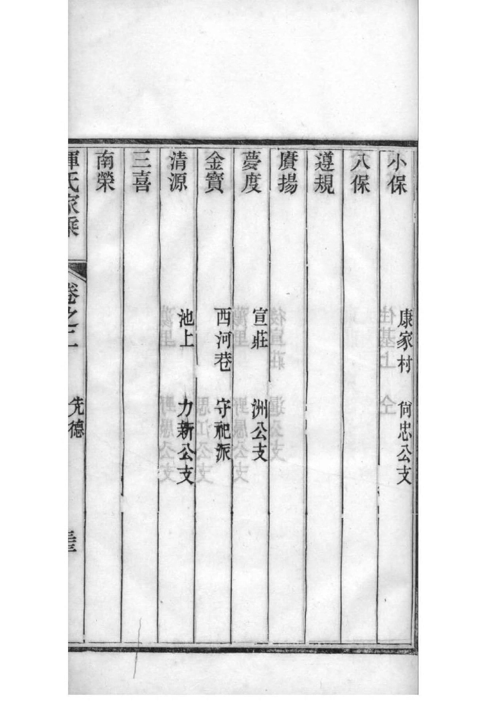 段氏族谱辈分表
