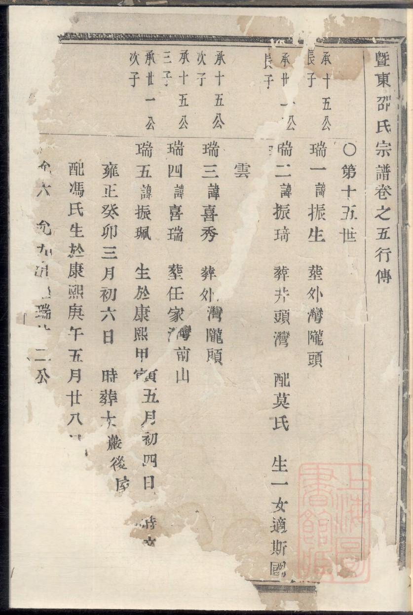 中国族谱大全