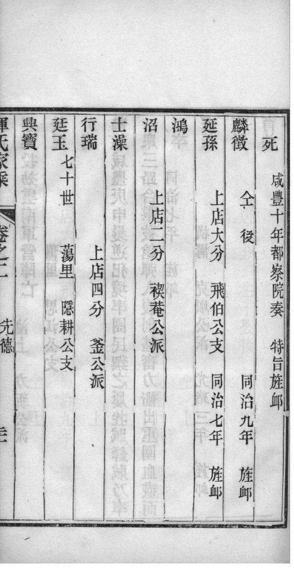 卫家族谱查询