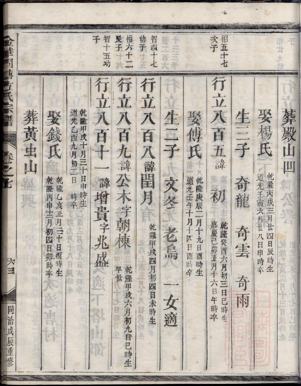 盖家族谱查询