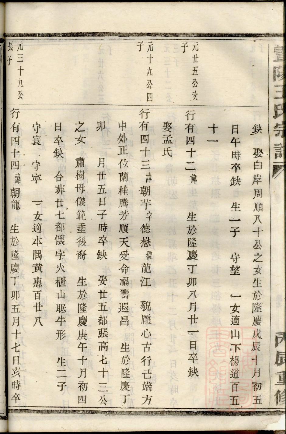 贾氏家谱