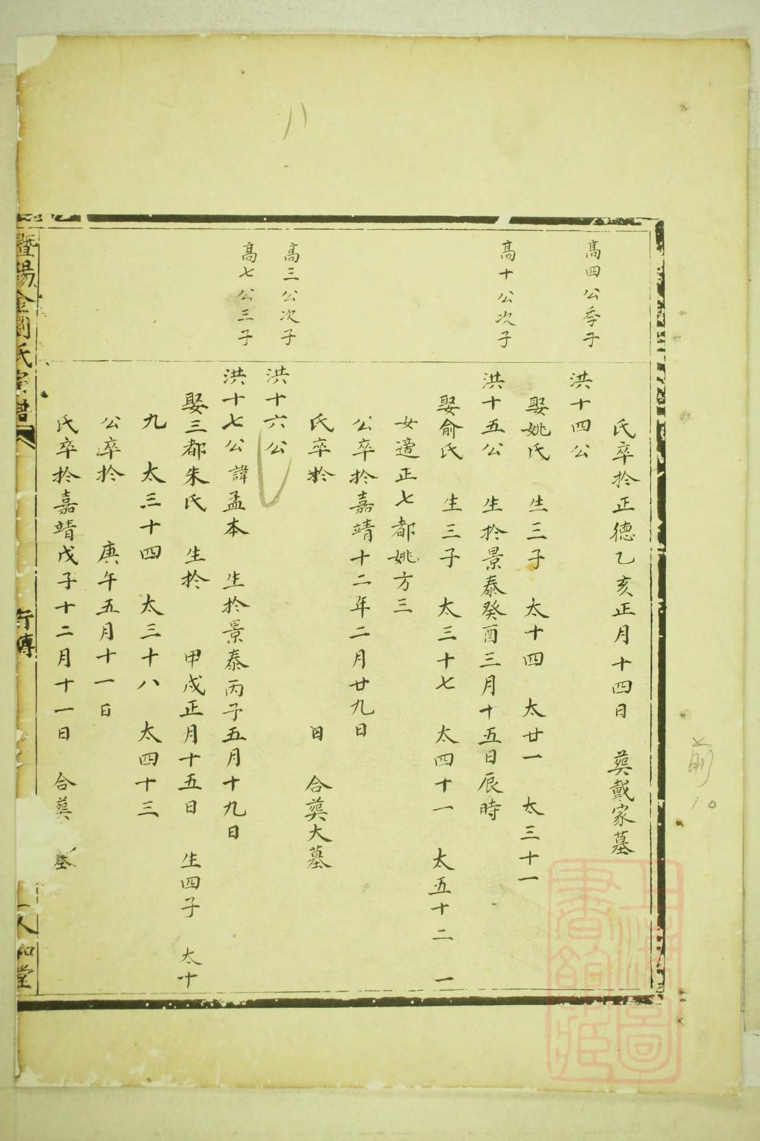 乙氏族谱字辈大全集
