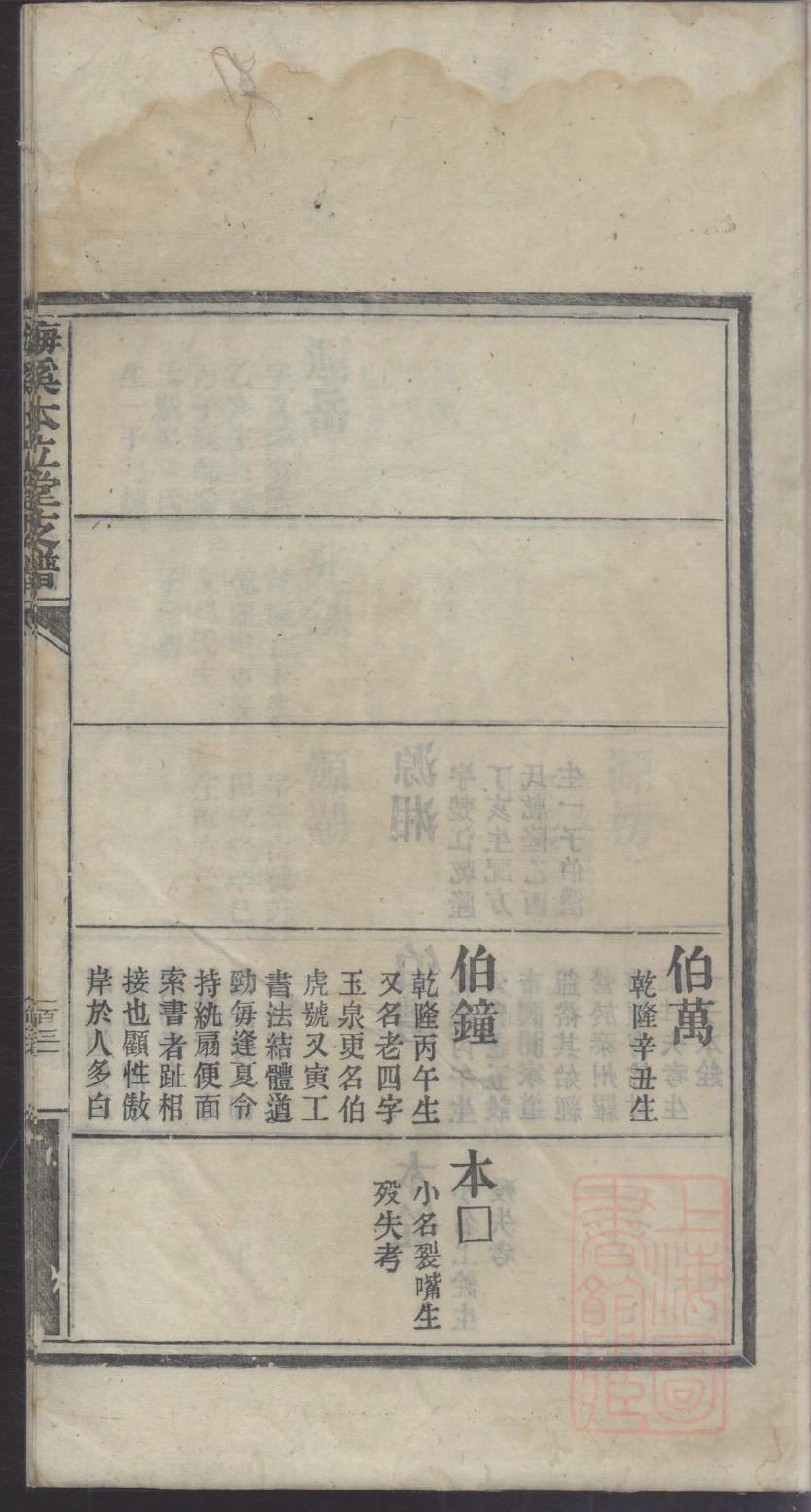 阎氏族谱240卷