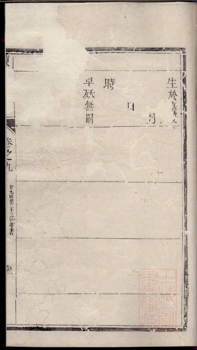 崇氏族谱十六字家训