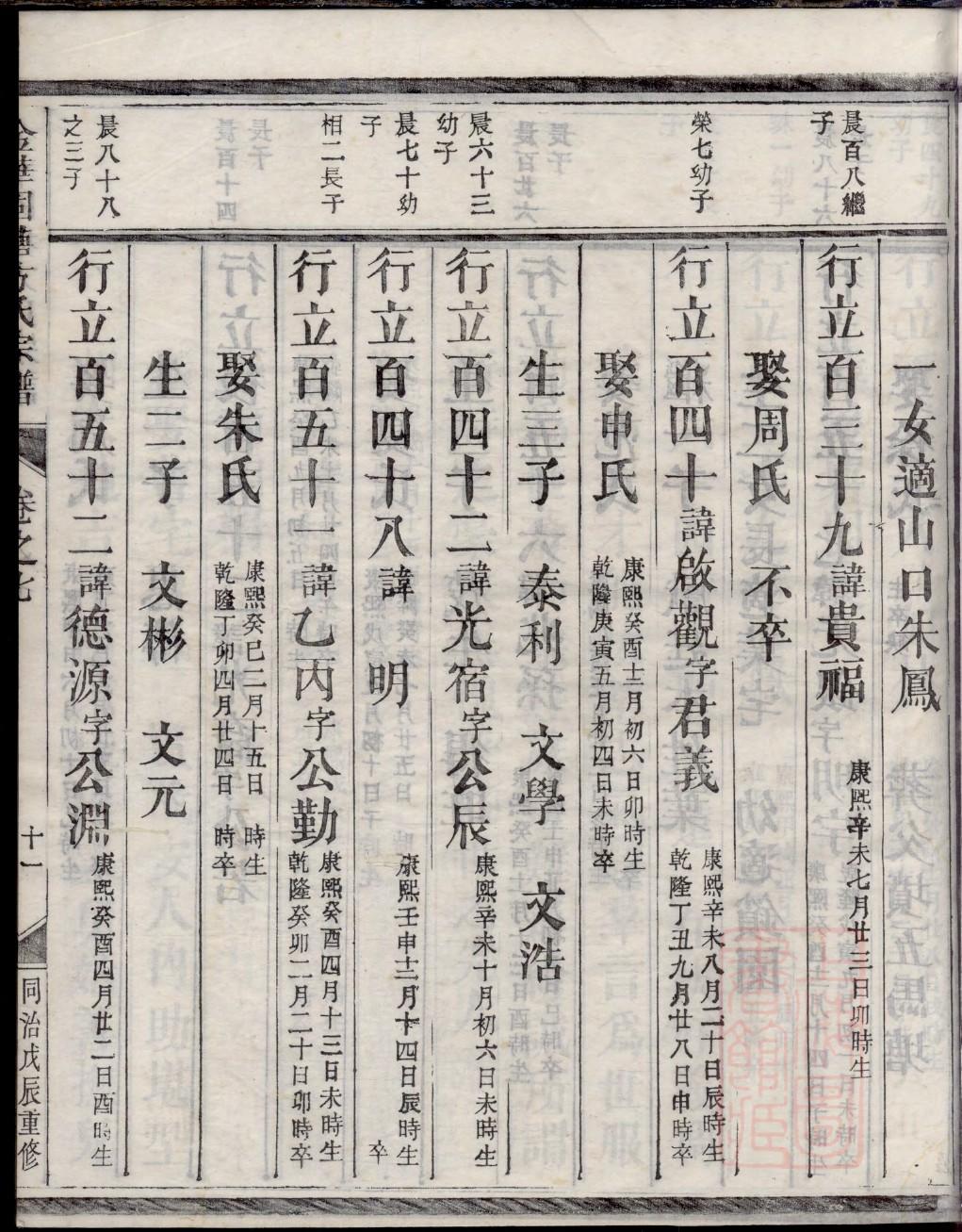 河北清河县葛仙庄马氏族谱