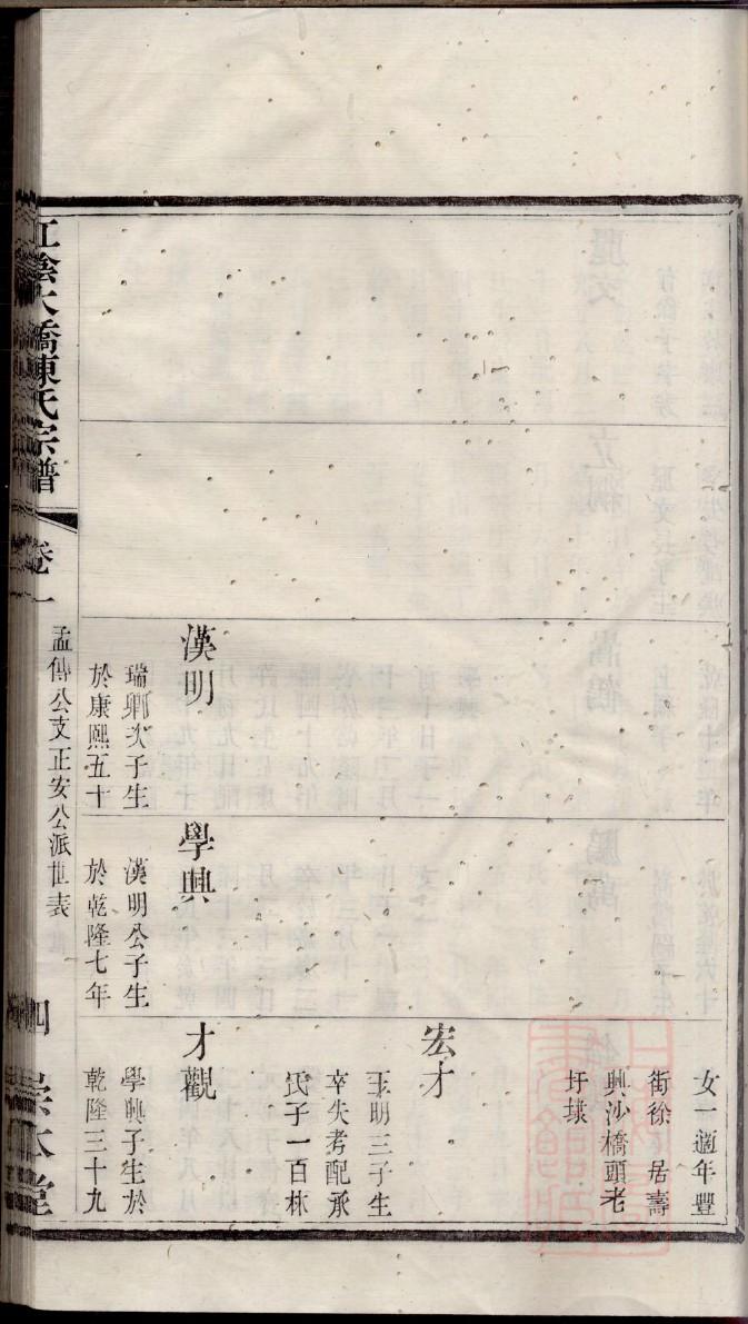 伏姓排辈顺序