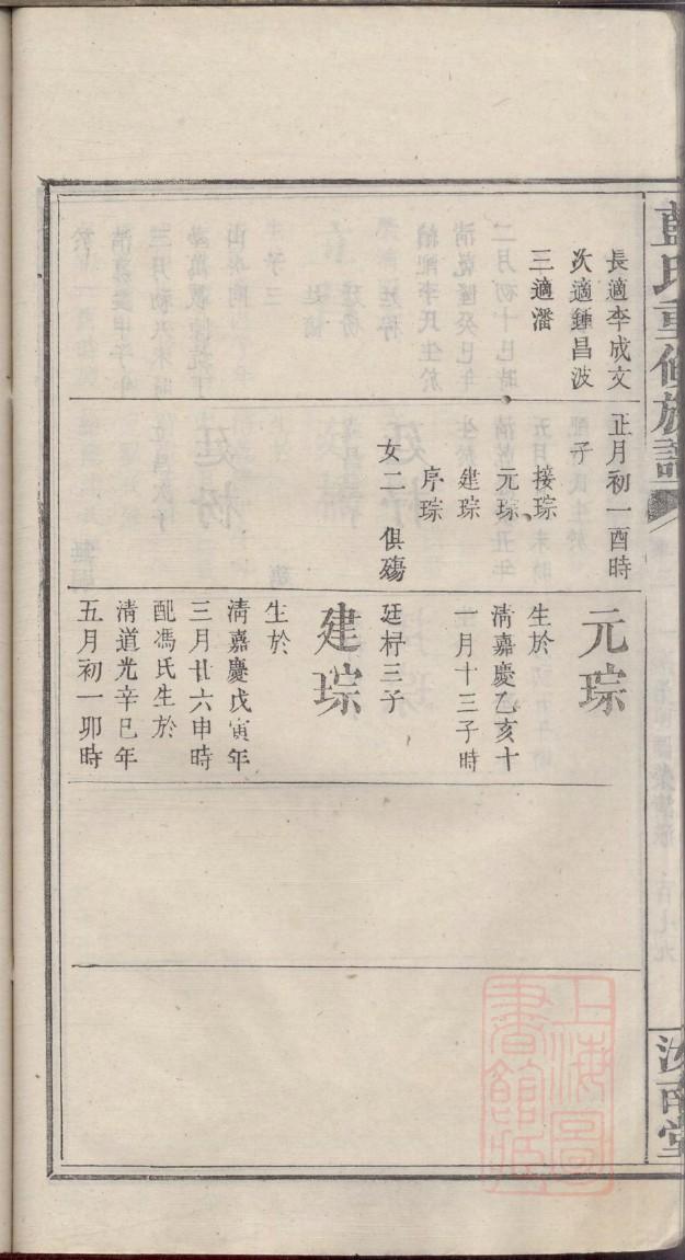 农氏族谱视频