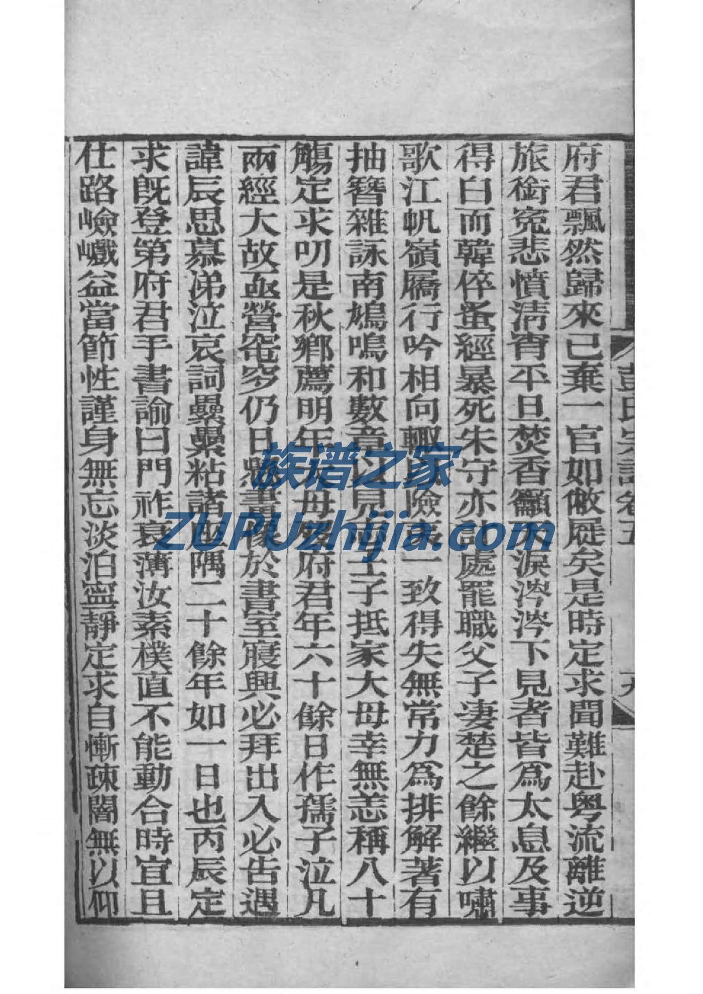 卢氏族谱宁夏分支