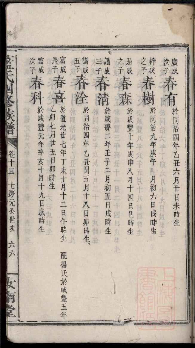 蒙氏怎么查自己的字辈