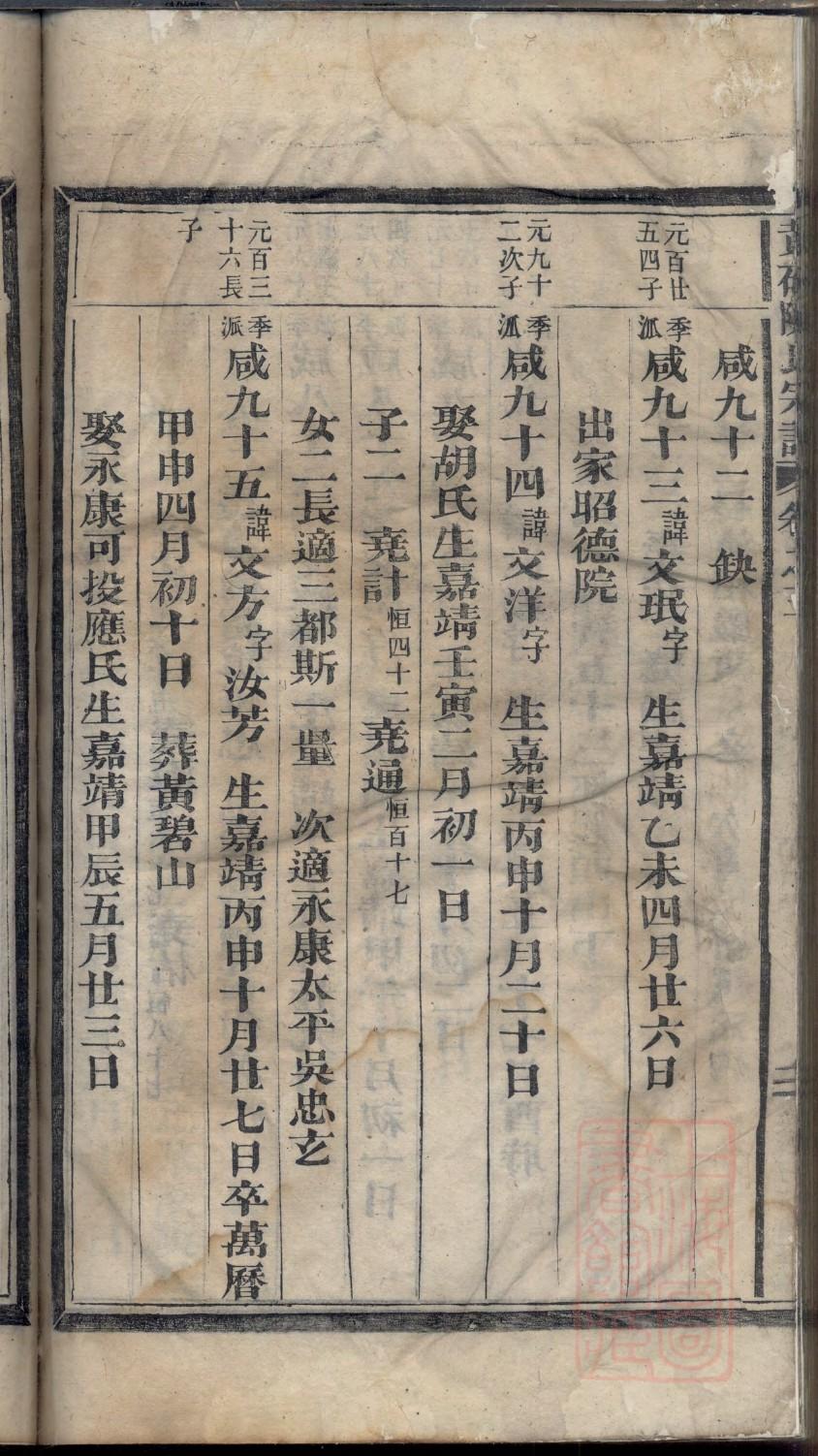 山家族谱查询