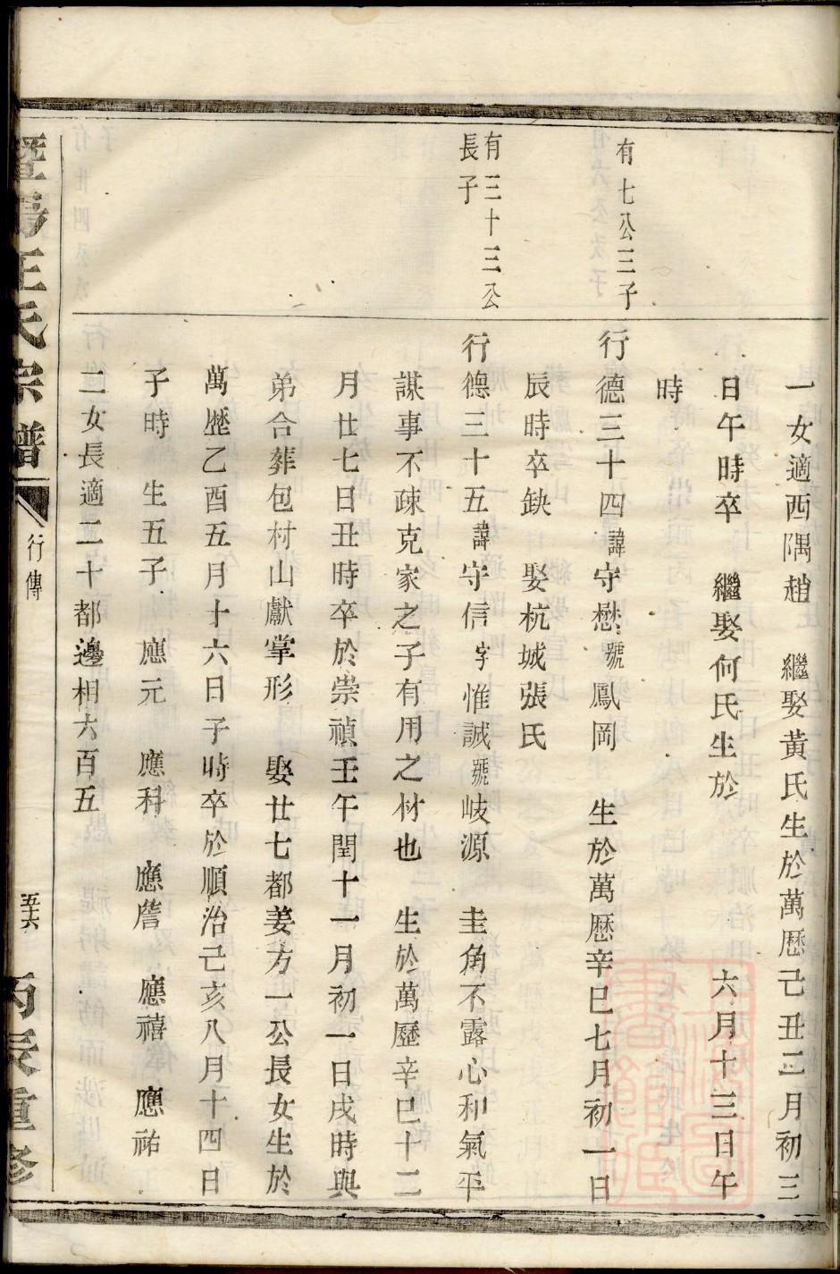 边姓排辈顺序