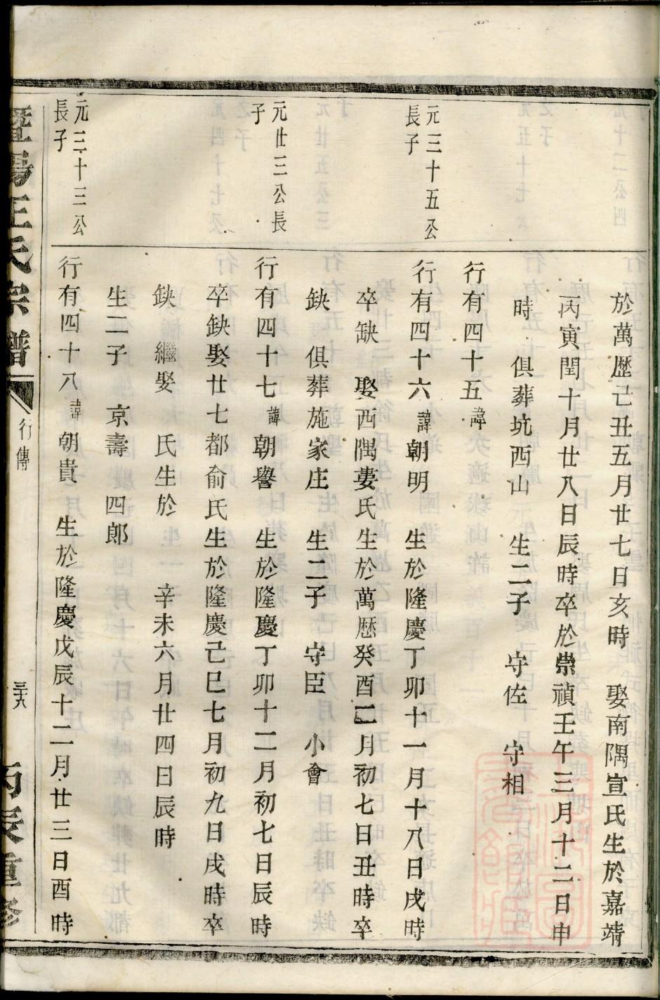 倪氏族谱十六字家训