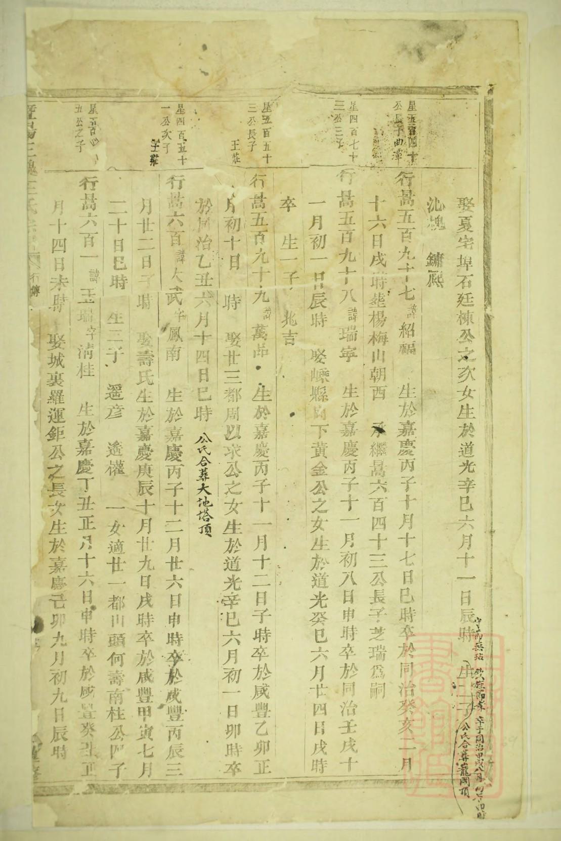 告家族谱查询