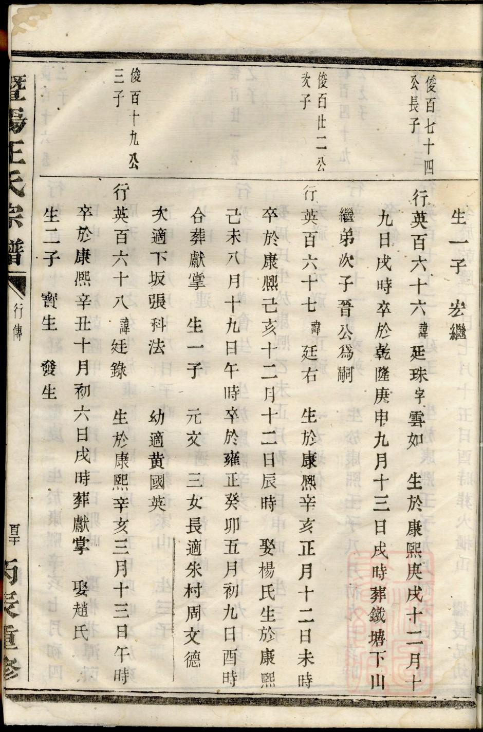 陆家谱和族谱和