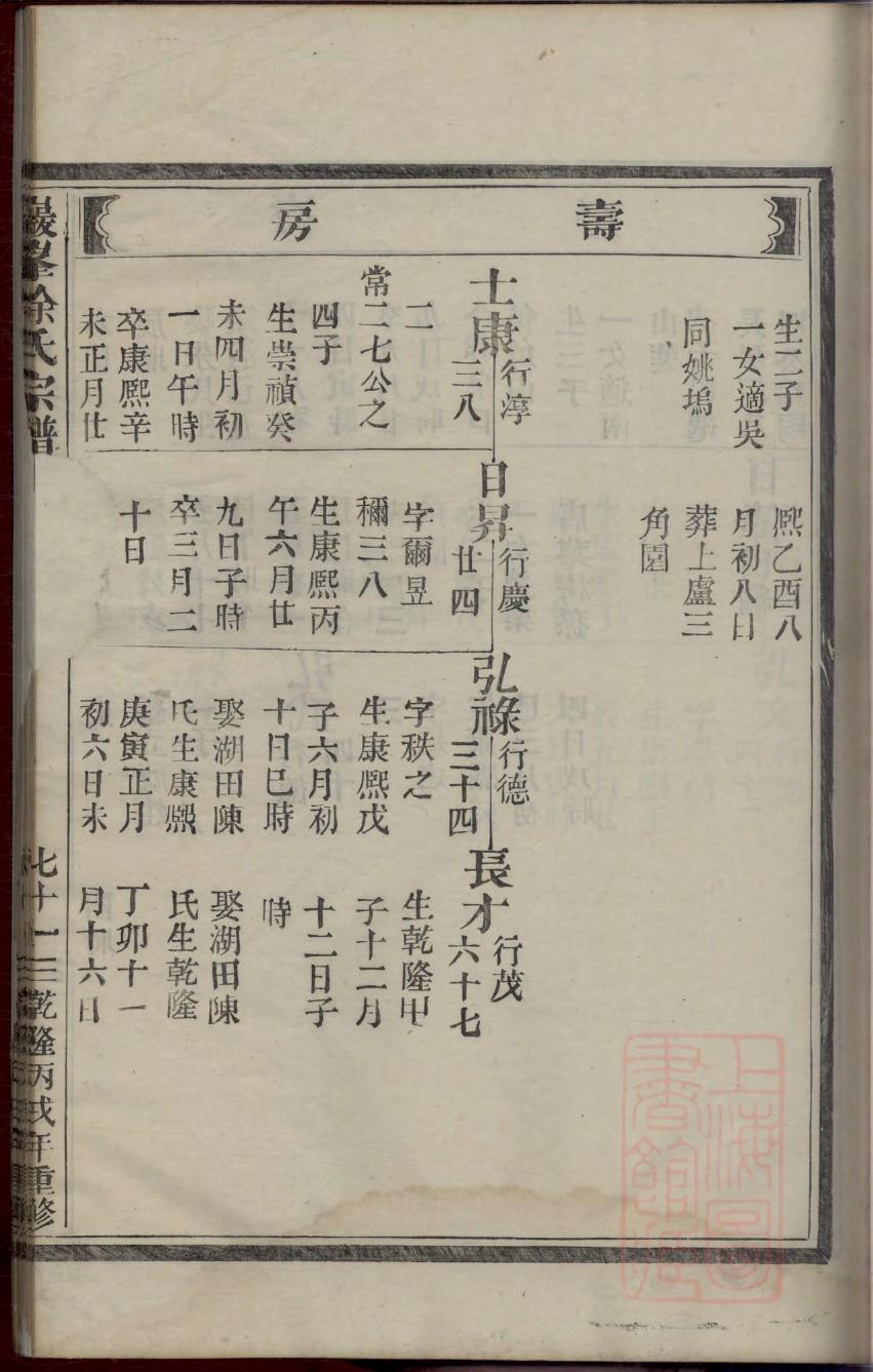 巴氏族谱字辈查询表