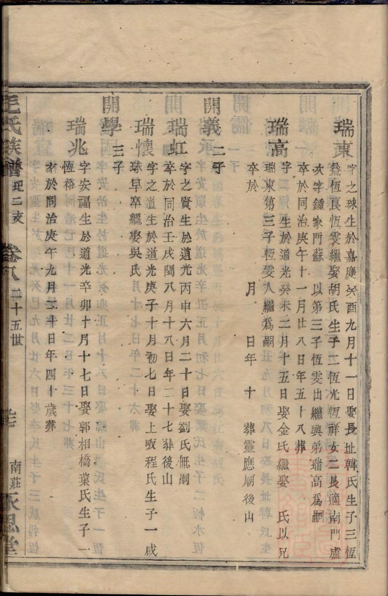 程氏族谱字辈大全集