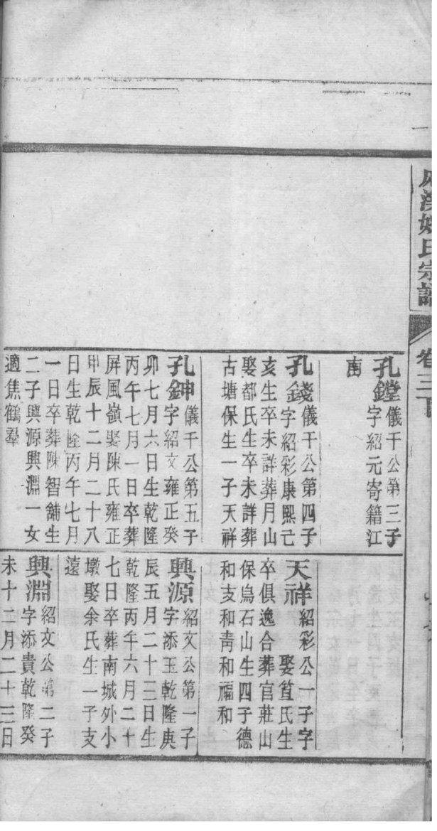 山氏族谱十六字家训
