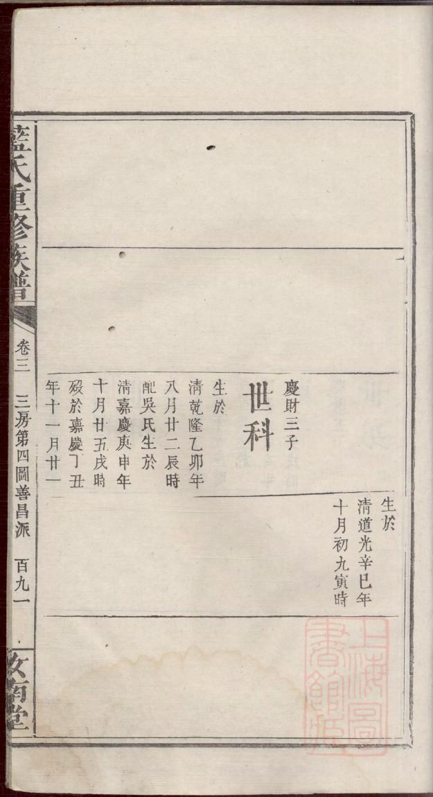 江西彭氏家谱