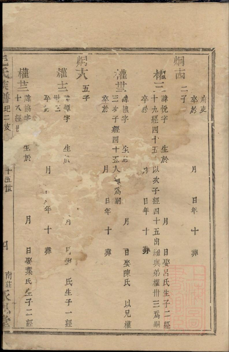 湖南贺氏家谱